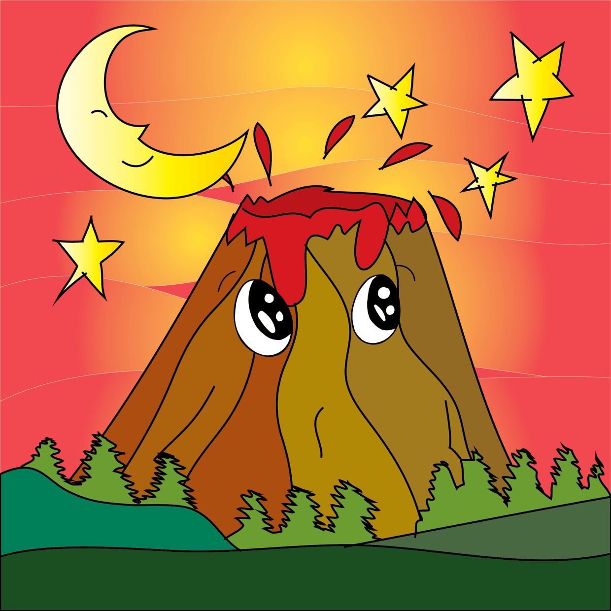 Cute Mountain #7603