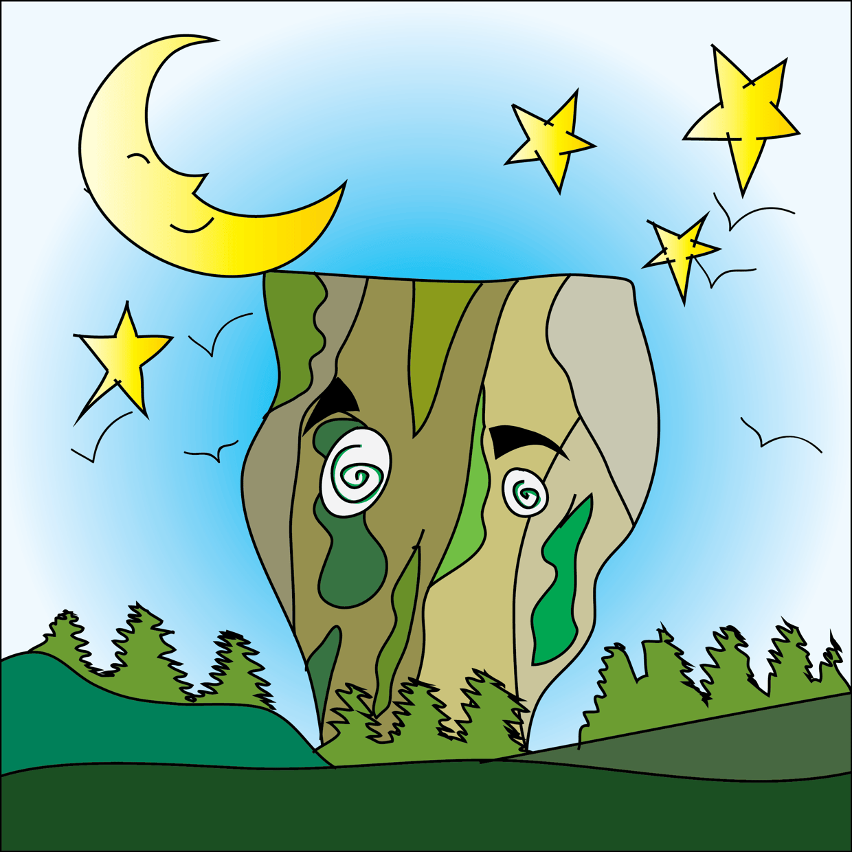 Cute Mountain #7630