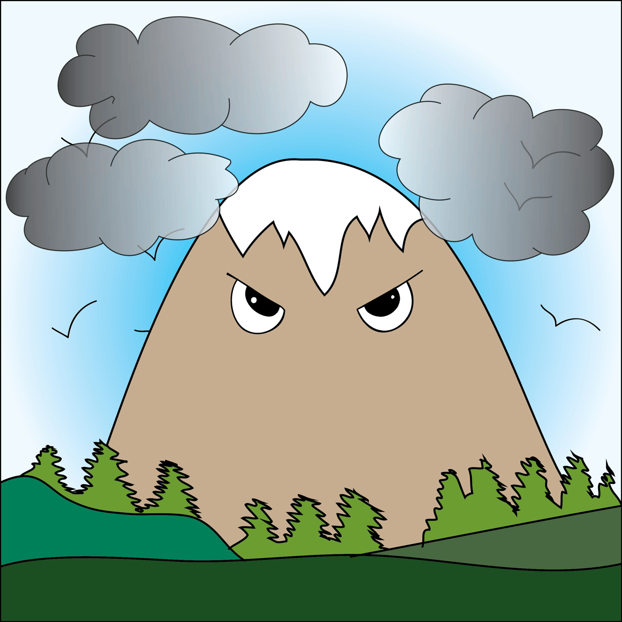 Cute Mountain #7640