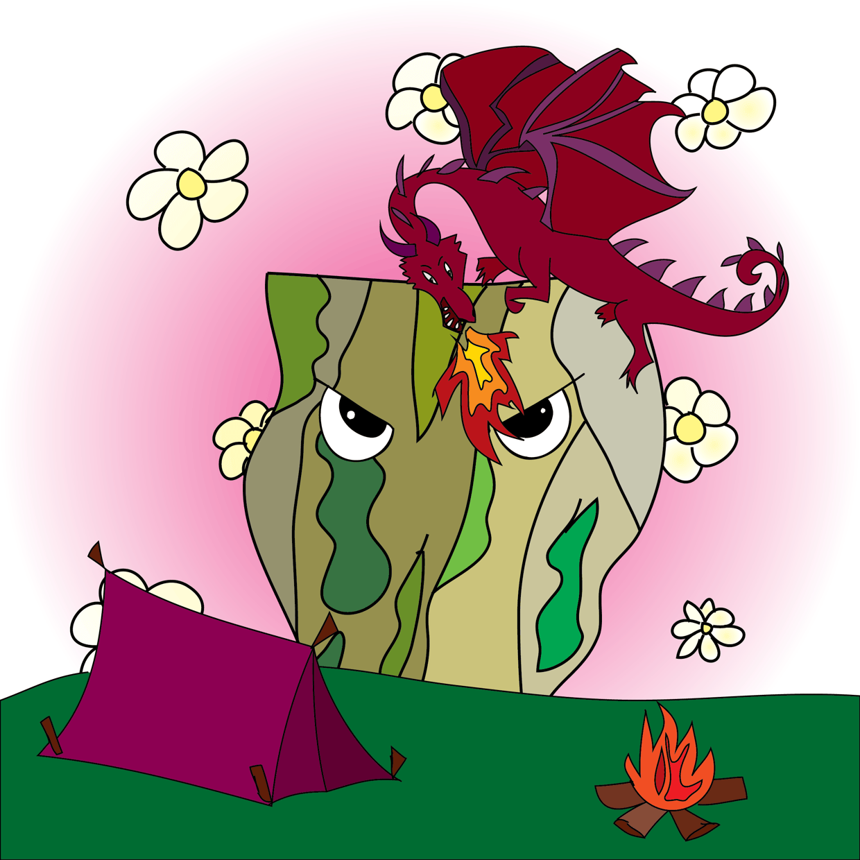 Cute Mountain #7654