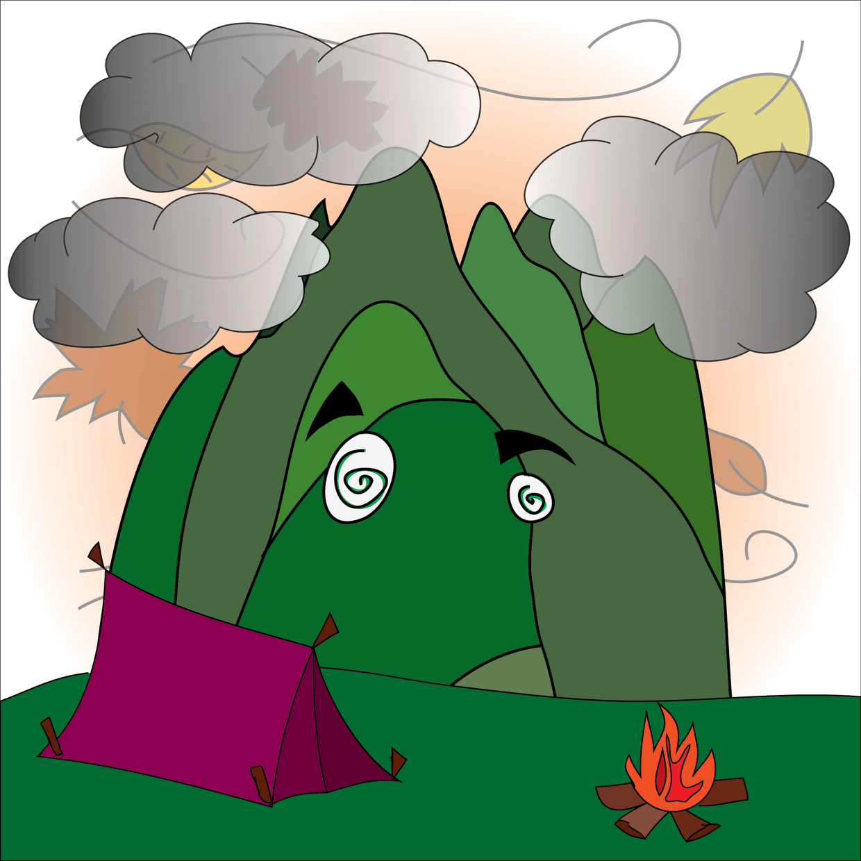 Cute Mountain #7690