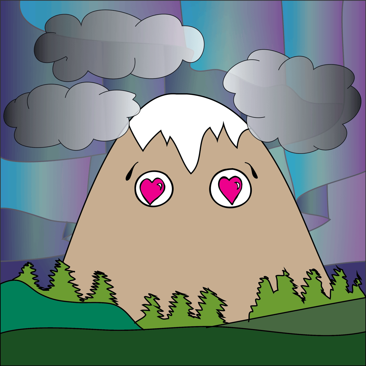 Cute Mountain #7694