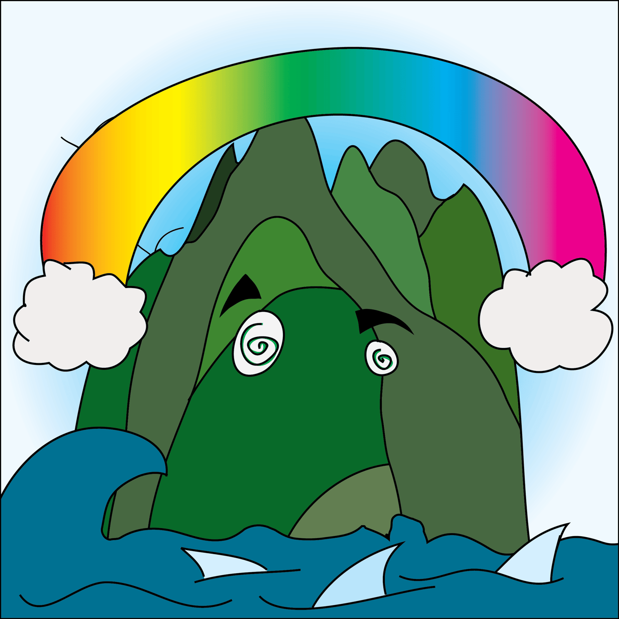 Cute Mountain #7700