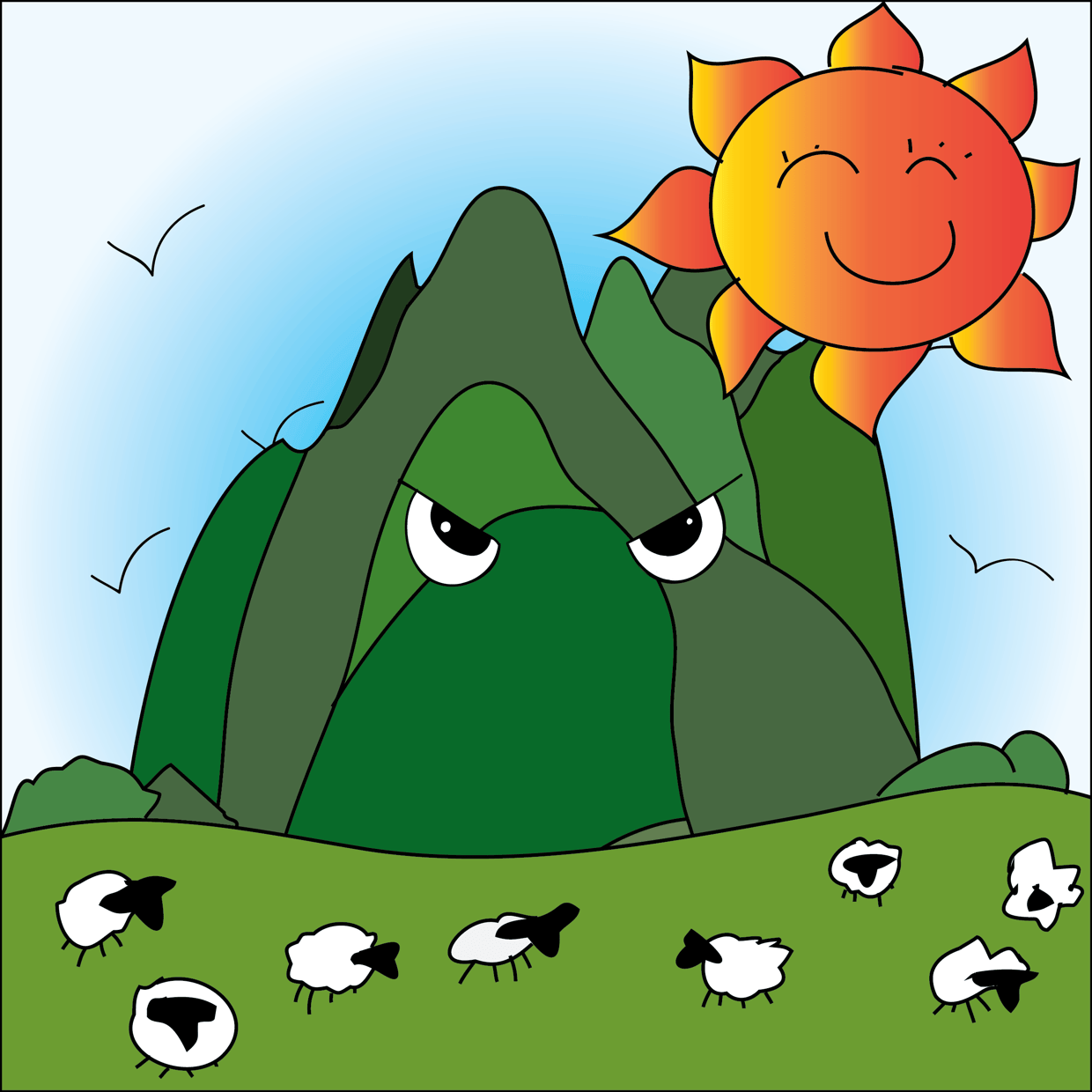 Cute Mountain #7703