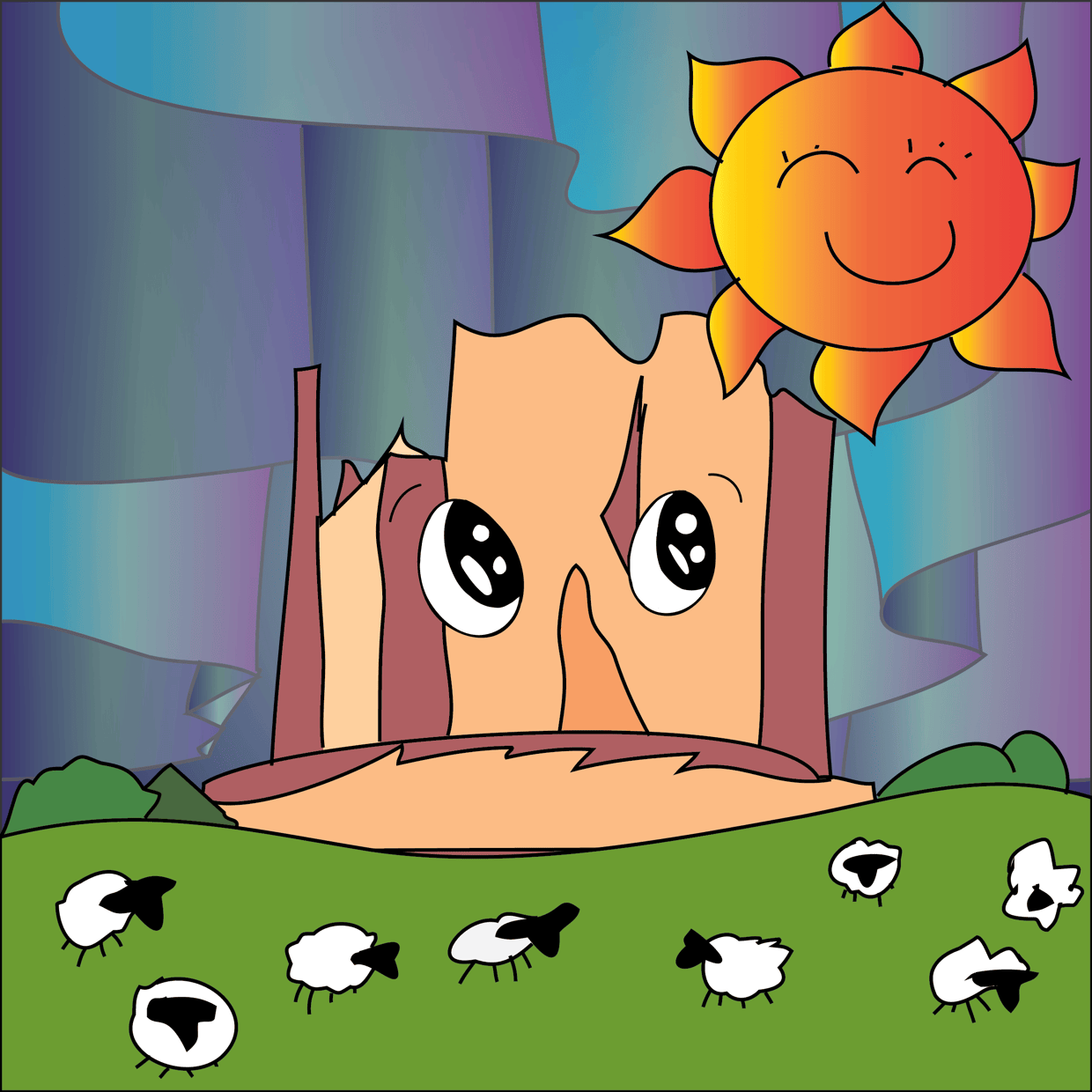 Cute Mountain #7708