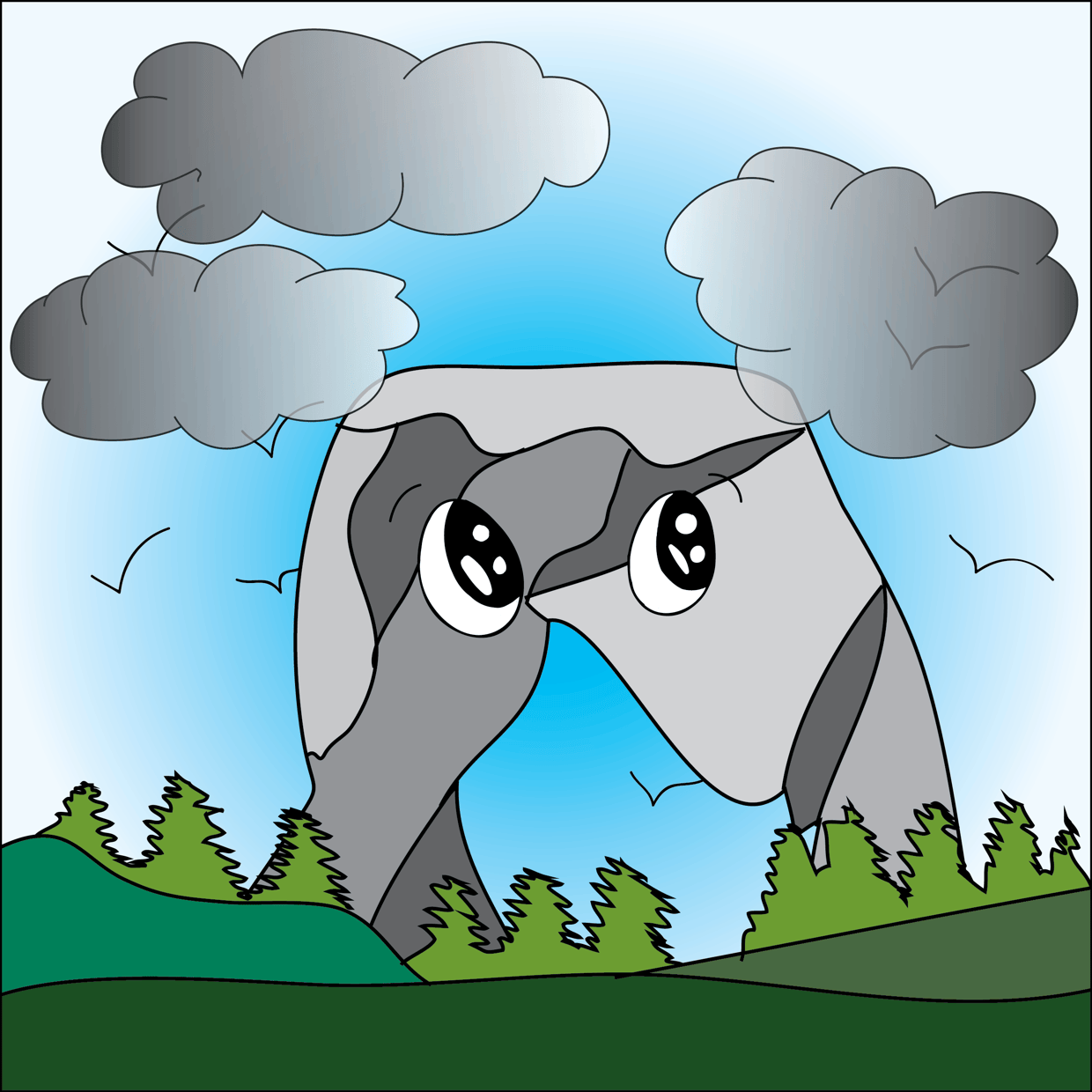Cute Mountain #7771