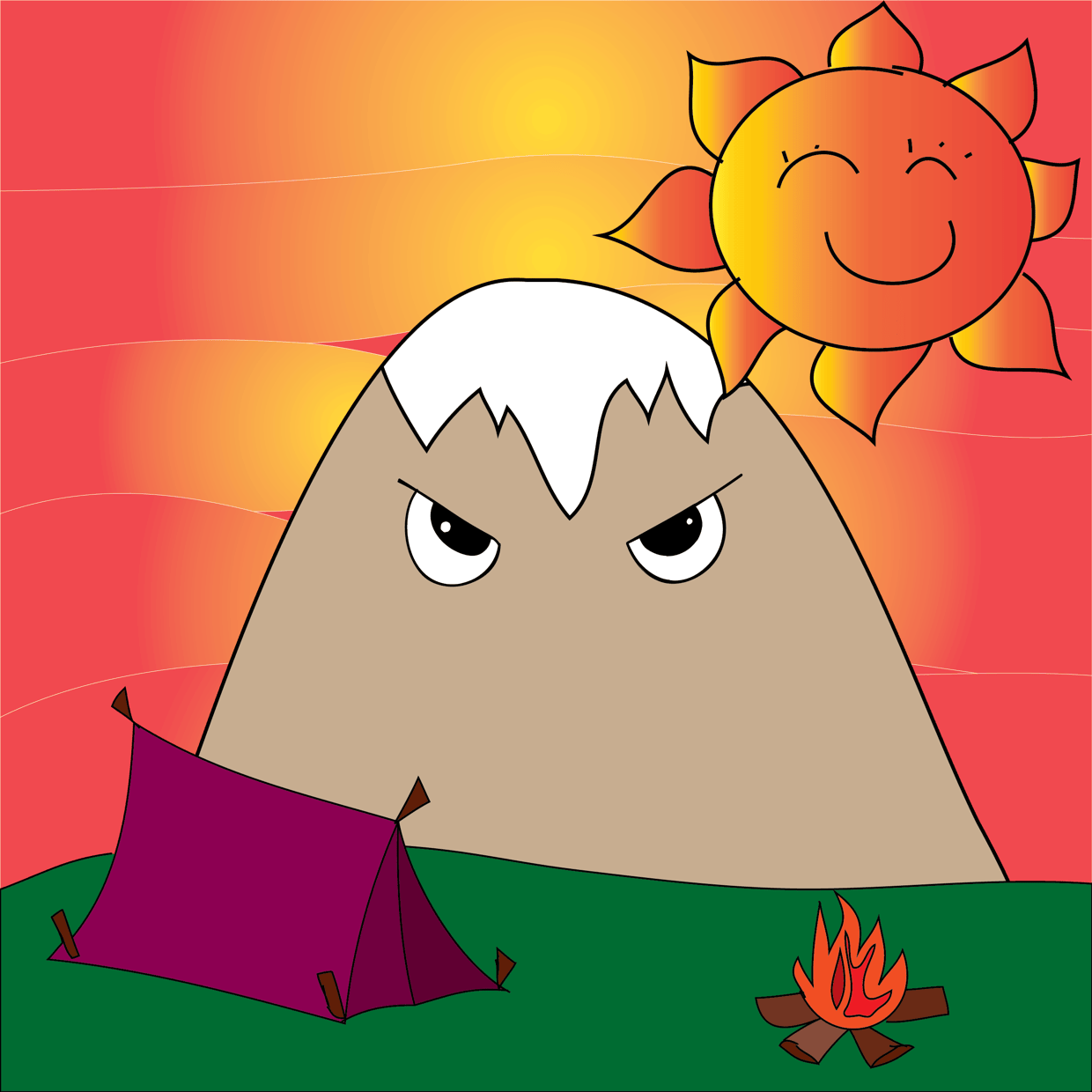 Cute Mountain #789