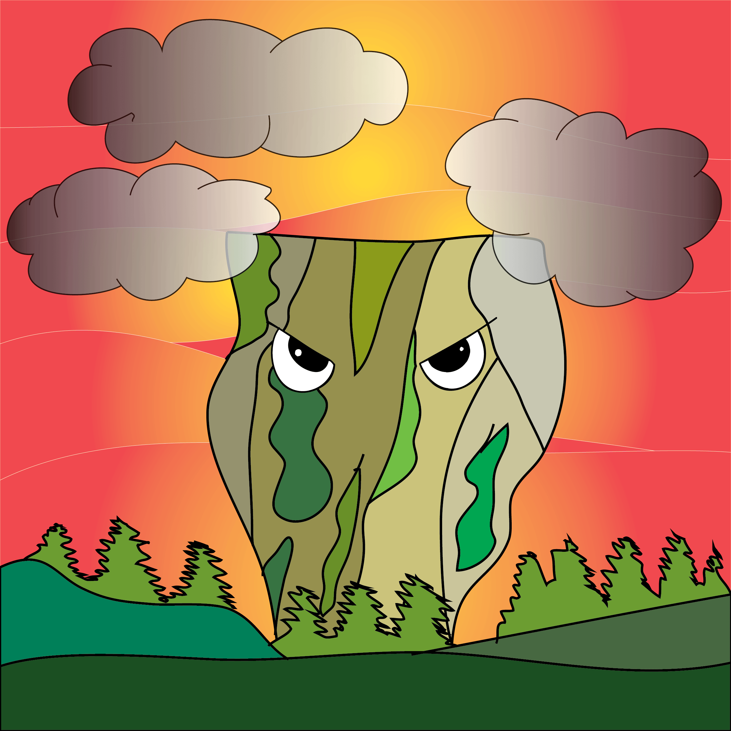 Cute Mountain #869