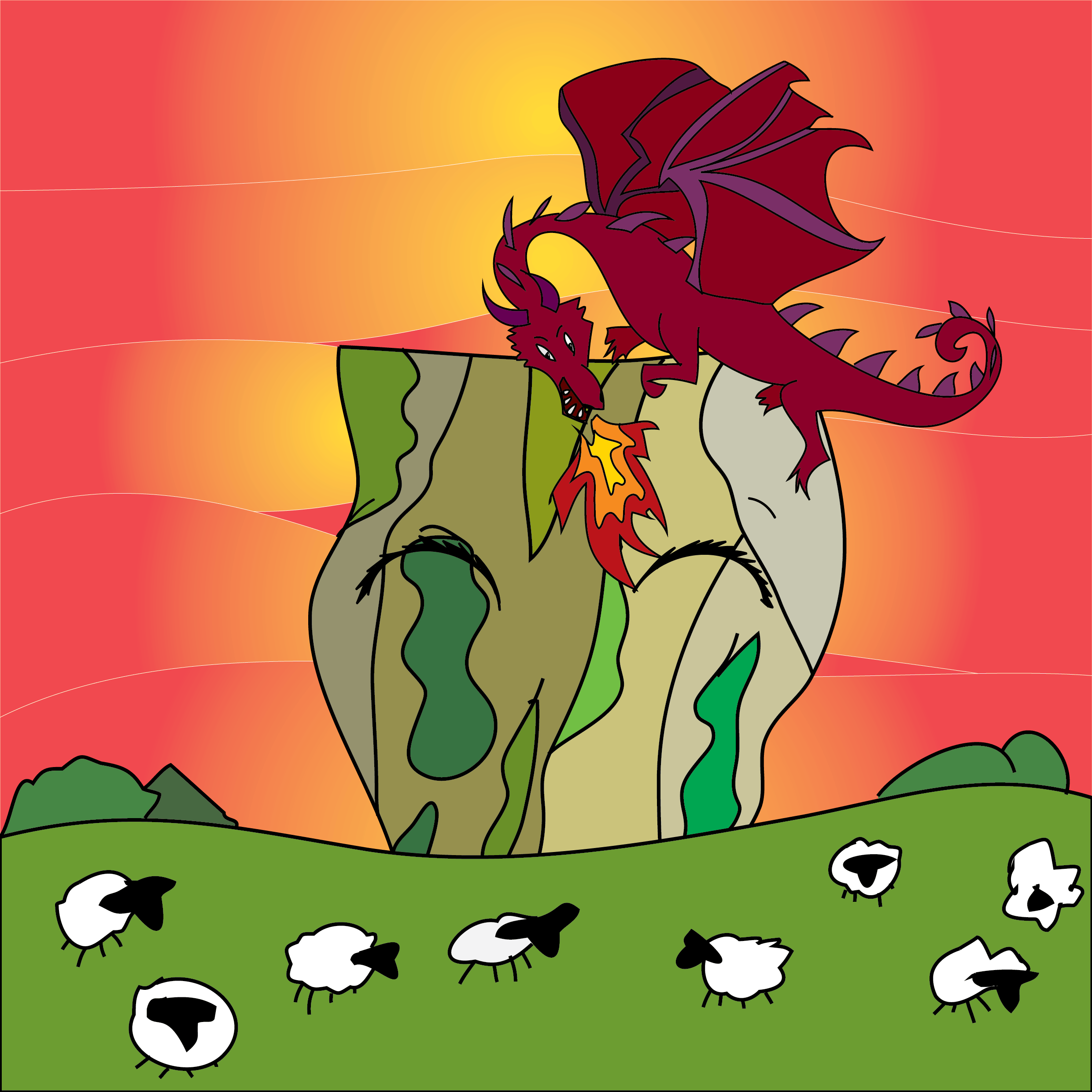 Cute Mountain #888