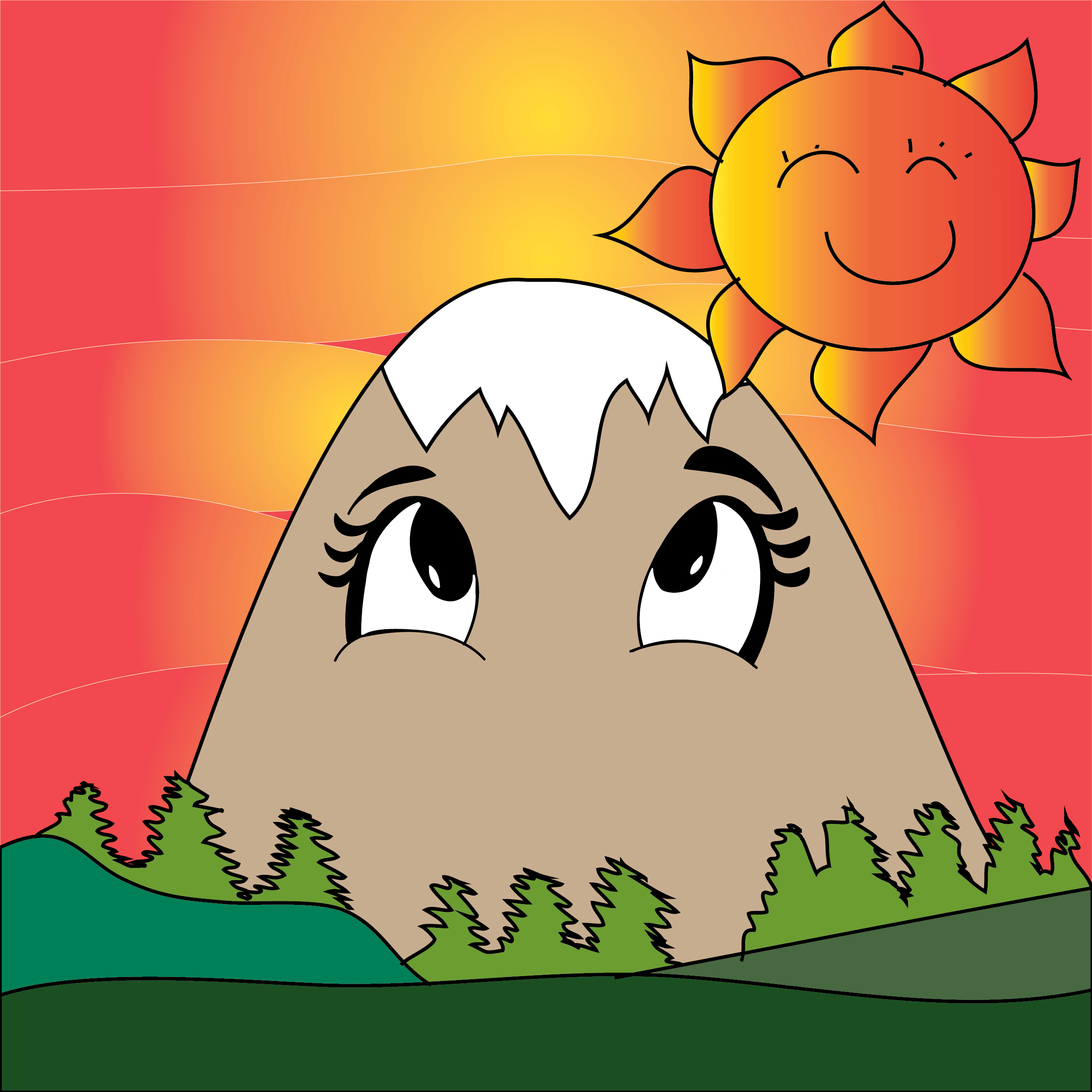 Cute Mountain #920