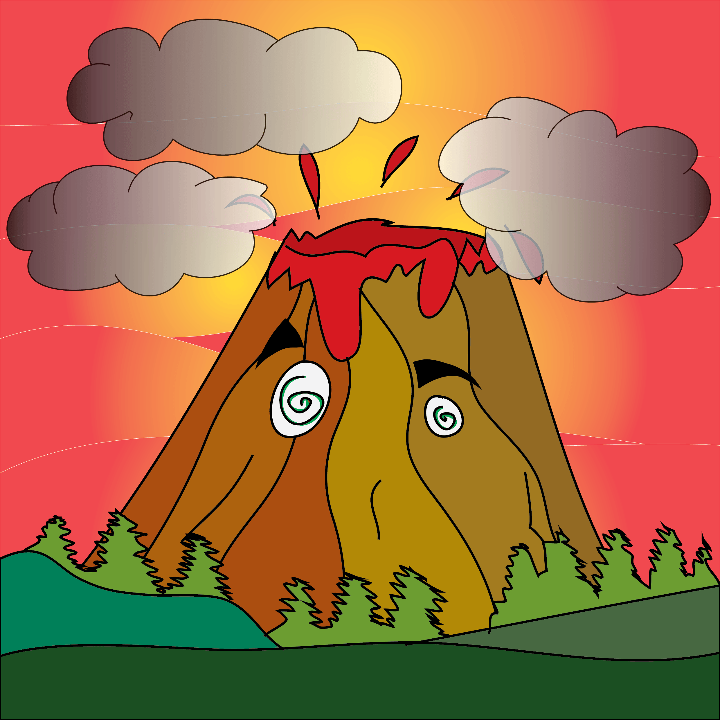 Cute Mountain #970