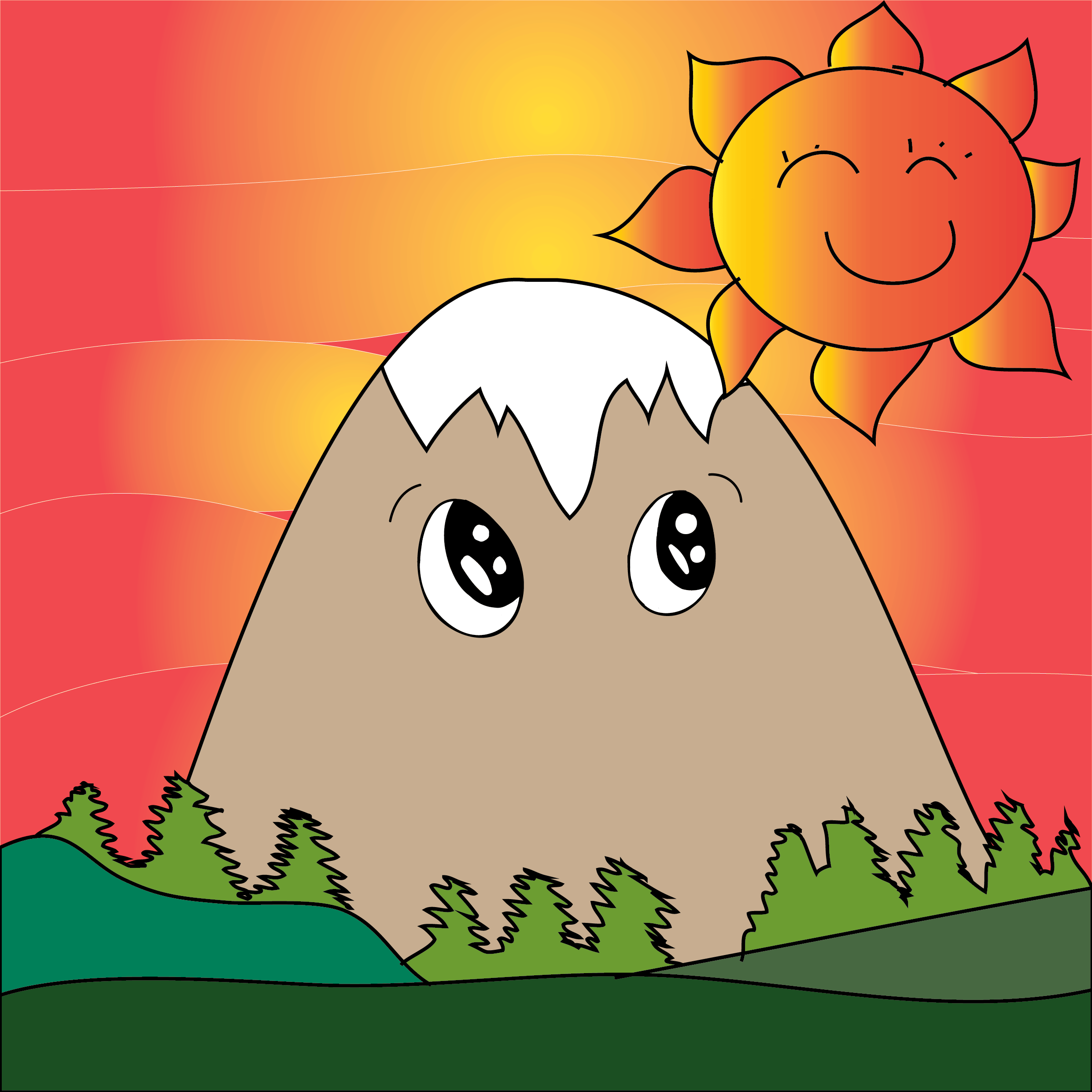 Cute Mountain #984