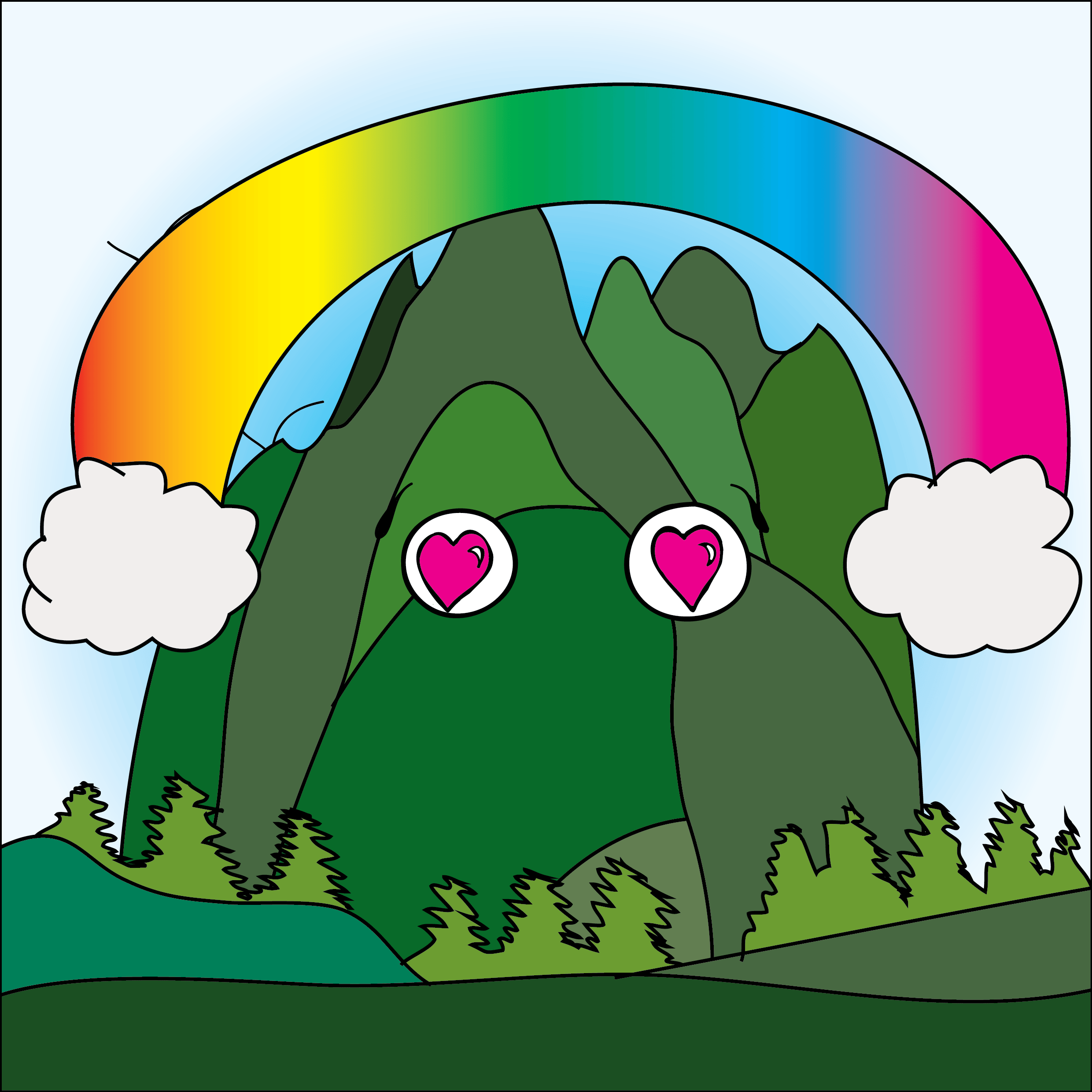 Cute Mountain #986