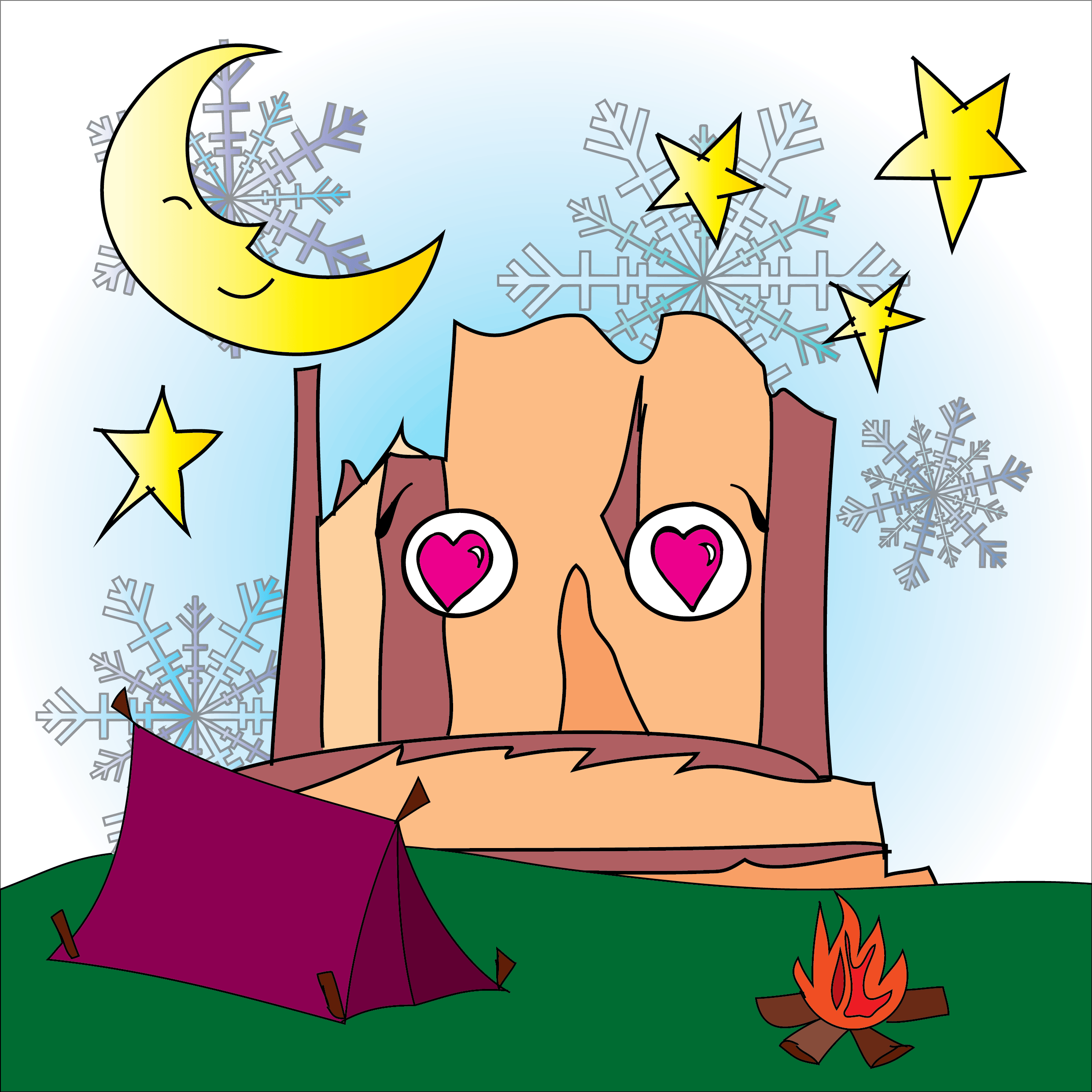 Cute Mountain #993